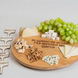 Regalos personalizados para momentos especiales - Kit Quiero - Tabla de quesos - ppal