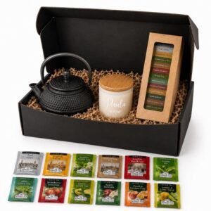 Regalos personalizados para momentos especiales – kit Quiero – kit té serenity
