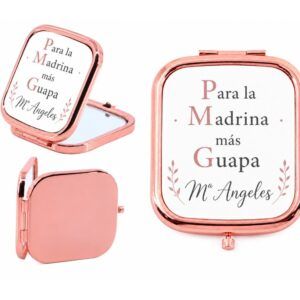 Regalos personalizados para momentos especiales - Kit Quiero - espejo metálico personalizado